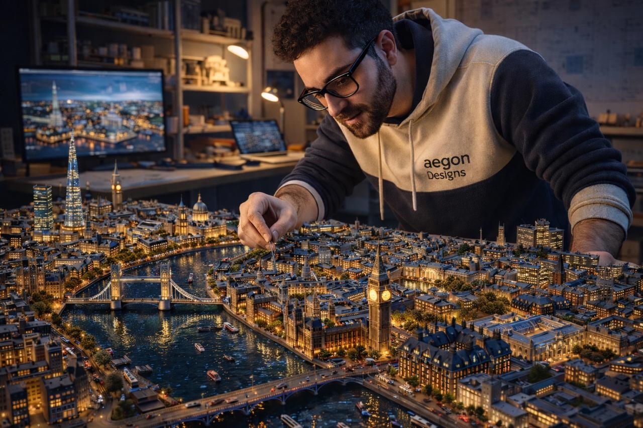 Miniature category - AI generated image